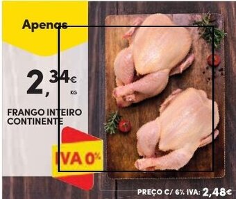 FRANGO INTEIRO CONTINENTE