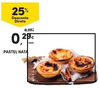 Continente PASTEL NATA promoção