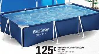 PISCINA TUBULAR RECTANGULAR Bestway