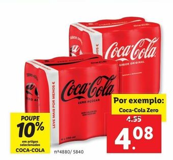Lidl Coca cola promoção