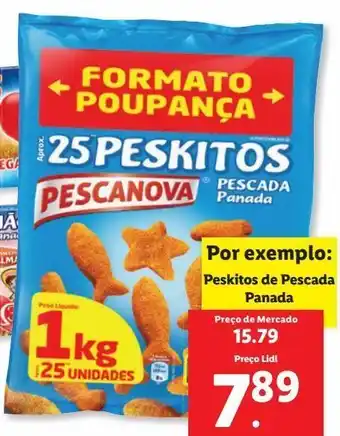 Palitos de peixe pescanova