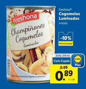 Lidl Cogumelos promoção