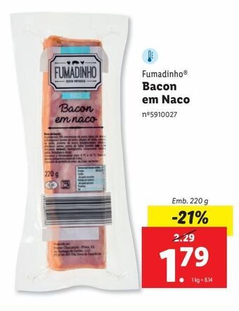Bacon fumadinho