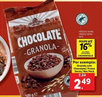 Lidl Cereais promoção