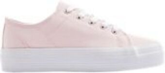 Deichmann Sapatilha de lona com plataforma promoção