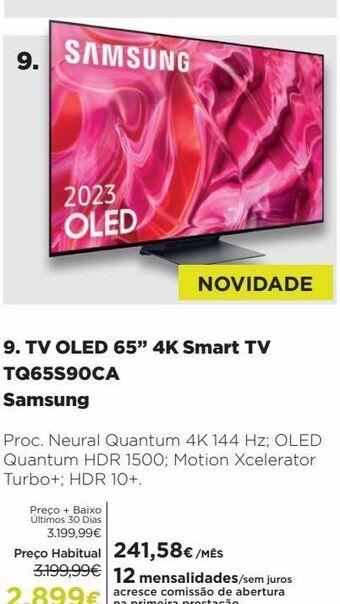 El Corte Inglés Tv 65'' led samsung promoção