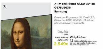 El Corte Inglés Smart tv samsung promoção
