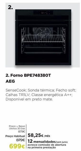 Forno aeg