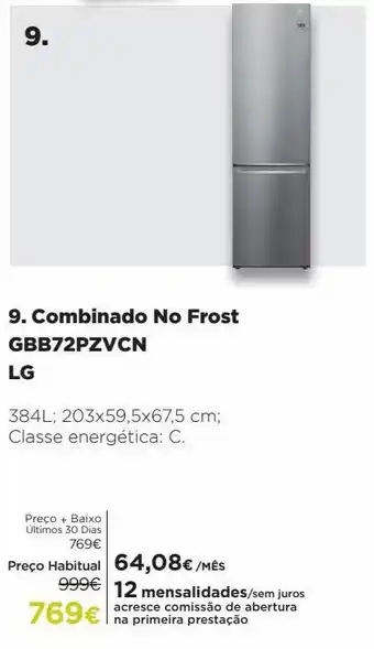 El Corte Inglés Frigorífico lg promoção