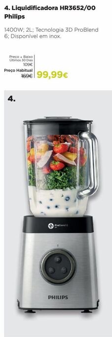 El Corte Inglés Liquidificador philips promoção