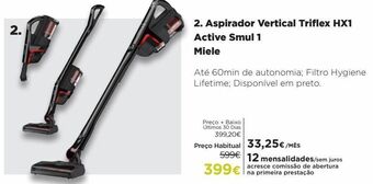 El Corte Inglés Aspirador vertical miele promoção