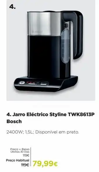 El Corte Inglés Jarra de cozinha bosch promoção