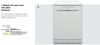 El Corte Inglés Lava louças whirlpool promoção