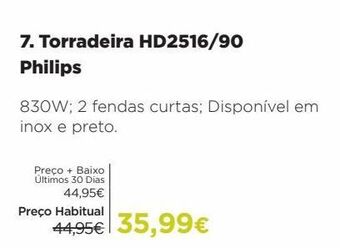 El Corte Inglés Torradeira philips promoção