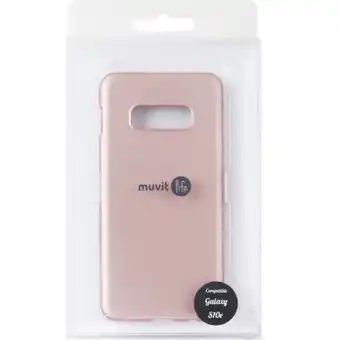 Capa muvit samsung galaxy s10 lite live - rosa