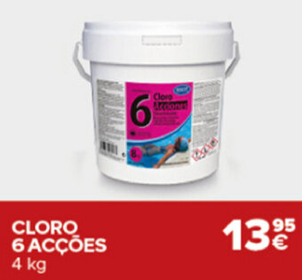 Brico Depôt Cloro 6 Acções 4kg promoção