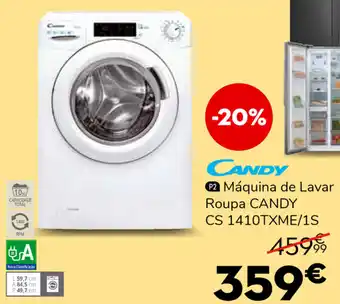 Conforama Candy Máquina de Lavar Roupa CANDY CS 1410TXME/1S promoção