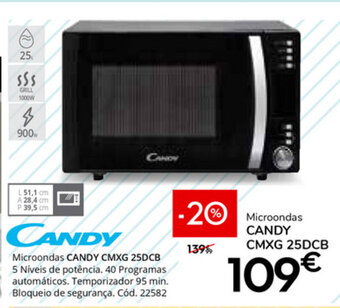 Conforama Microondas Candy CMXG 25DCB promoção