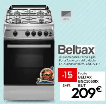 Conforama Fogão Beltax BGC1050IX BUT promoção