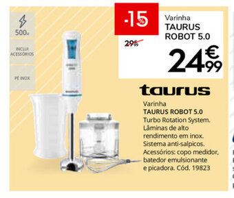 Conforama Varinha Taurus Robot 5.0 promoção