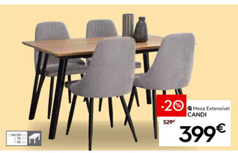 Mesa Extensível CANDI