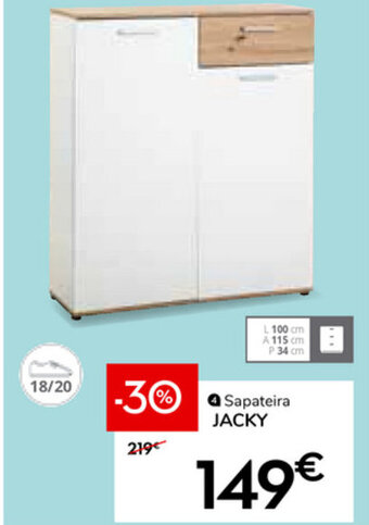 Conforama Sapateira JACKY promoção