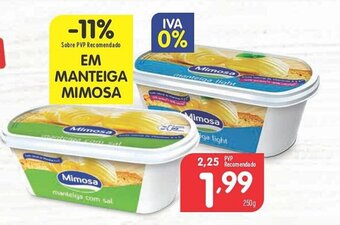 Minipreço EM MANTEIGA MIMOSA promoção