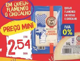Minipreço QUEIJO FLAMENGO EM QUEIJO FLAMENGO O CHOCALHO promoção