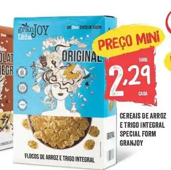 CEREAIS DE ARROZ E TRIGO INTEGRAL SPECIAL FORM GRANJOY