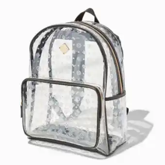 Claire's Status icons clear large backpack promoção