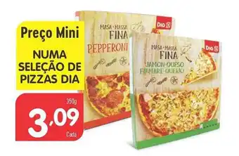 NUMA SELEÇÃO DE PIZZAS DIA