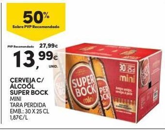 Continente Bom dia Cerveja super bock promoção