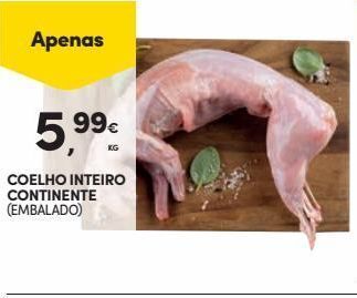Continente Bom dia Coelho continente promoção
