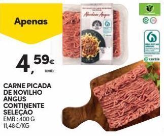 Continente Bom dia Carne bovina promoção