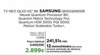 El Corte Inglés Tv 65'' led samsung promoção