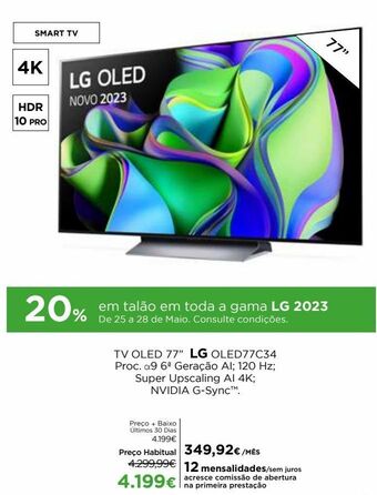 El Corte Inglés Smart tv lg promoção