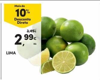 Continente Bom dia Limão promoção