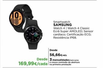 El Corte Inglés Smartwatch samsung promoção