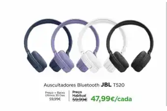 El Corte Inglés Auscultadores bluetooth jbl promoção