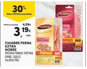 Continente Bom dia Presunto nobre promoção