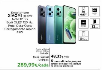 El Corte Inglés Smartphones xiaomi promoção
