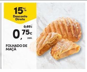 Continente Bom dia Folhado promoção