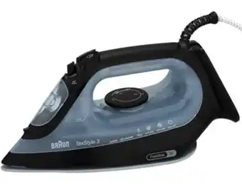 Ferro a vapor braun si3055bk (jato vapor: 180 g/min - base: super cerâmica)