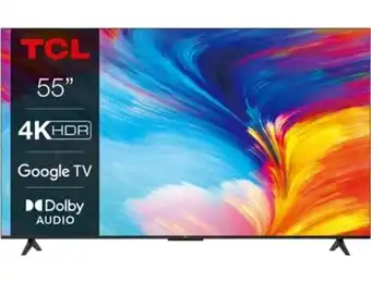 Tv tcl 55p635 (led - 55'' - 140 cm - 4k ultra hd - smart tv)