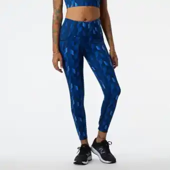 Leggings shape shield 7/8 high rise printed pocket mulheres