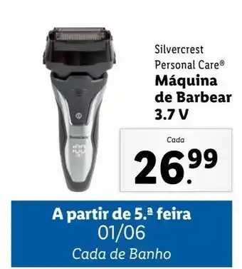 Máquina de barbear eléctrica silvercrest