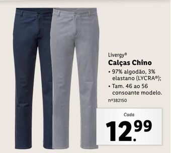 Lidl Calças promoção