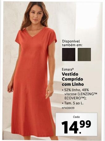 Lidl Vestido promoção