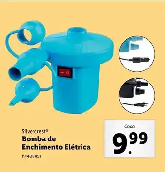 Lidl Bomba para encher silvercrest promoção