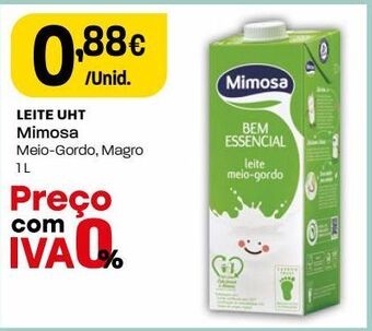 Intermarché Leite mimosa promoção